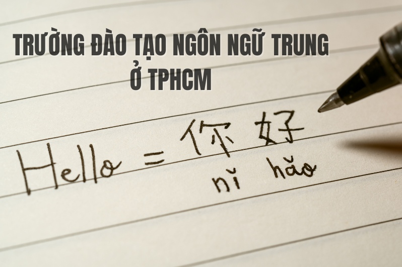 trường đào tạo ngôn ngữ trung ở tphcm