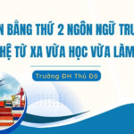 Văn bằng thứ 2 Ngôn ngữ Trung từ xa vừa học vừa làm